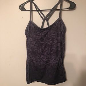 Athleta workout tank top with build in bra